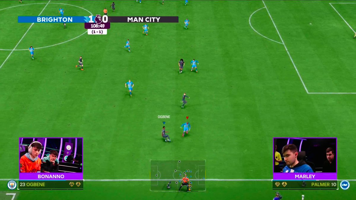 😱 Manchester City SCORE! It’s pure chaos in the box but Matias Bonanno grabs a potential title winning goal! #ePremierLeague | #ePLFinals