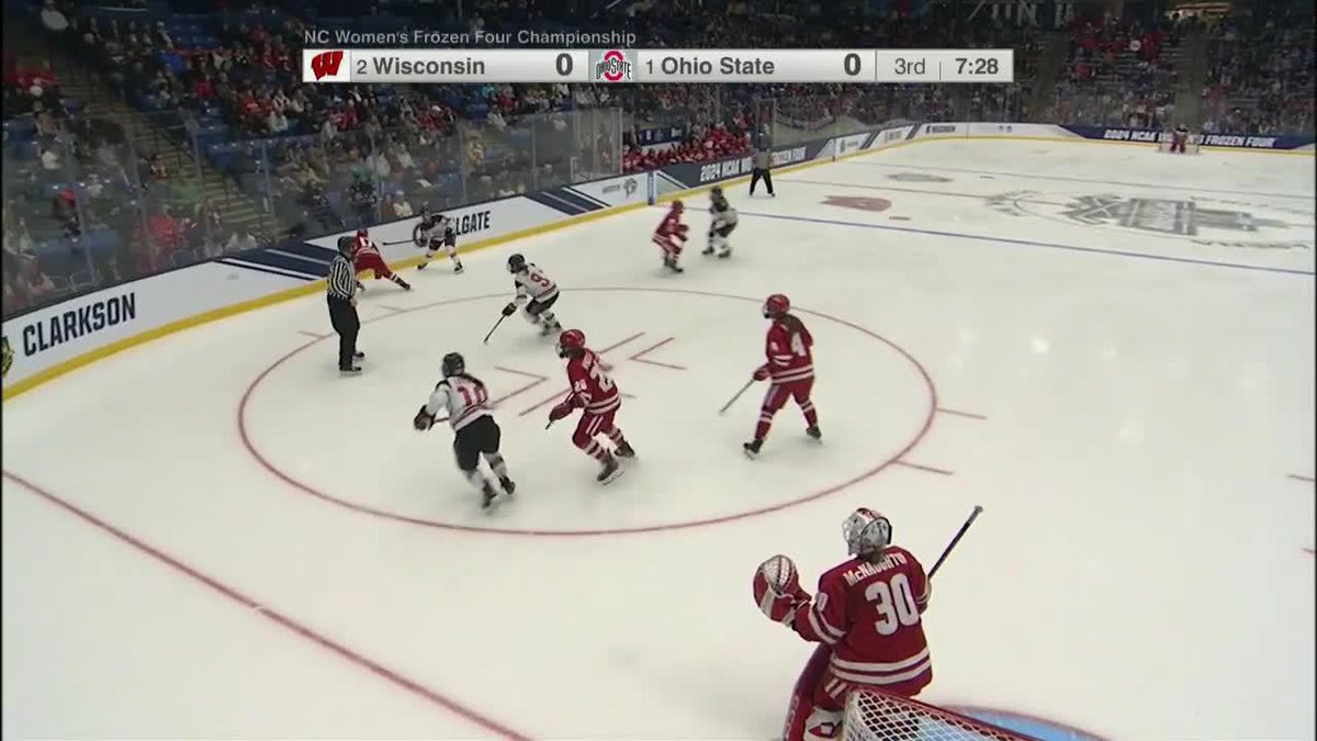 1 was all they needed! Ohio State Women's Hockey ARE NATIONAL CHAMPIONS 🏆