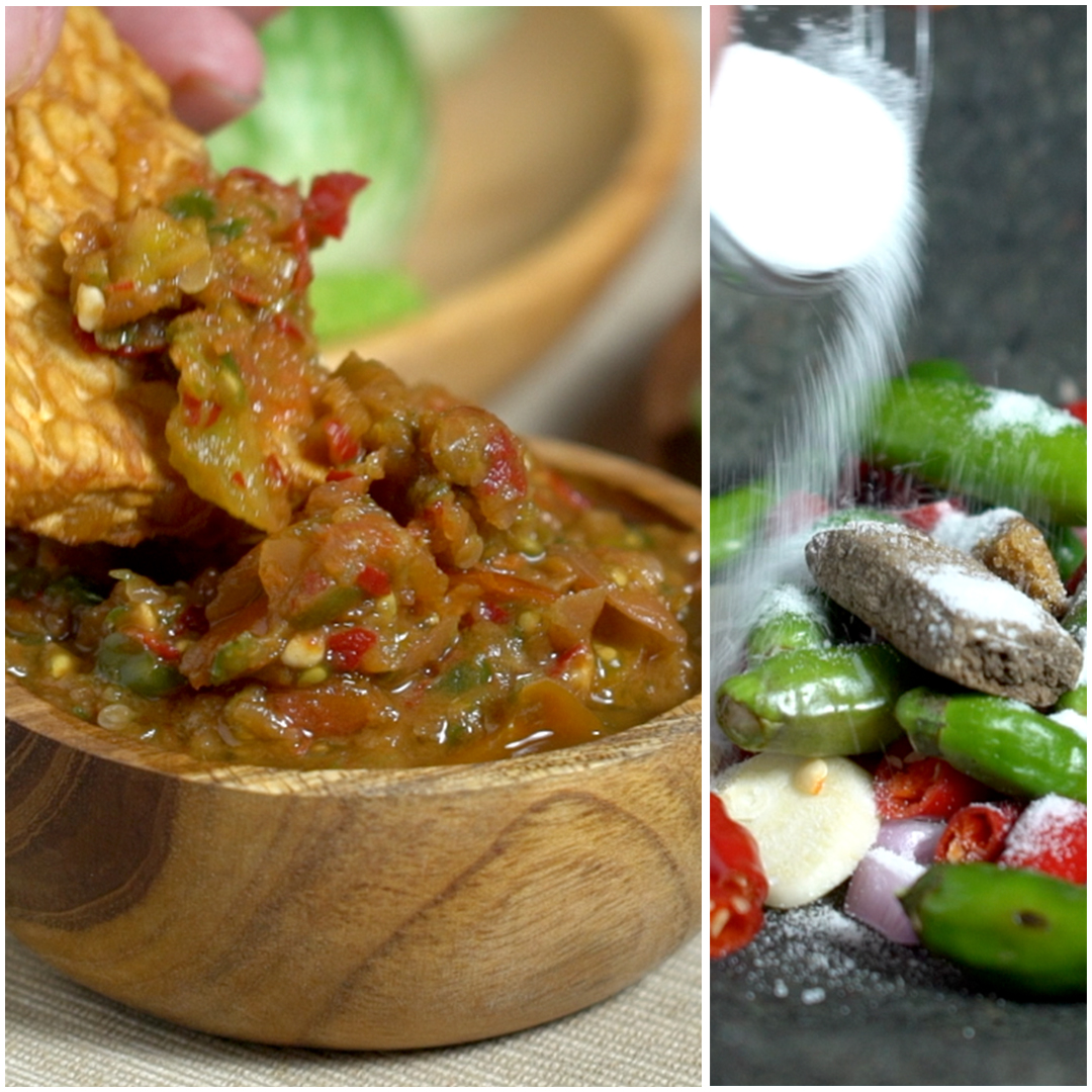 Sambal yang menarik untuk jadi cocolan berbagai makanan...klo di Lampung ini biasanya dicocol ke apa?