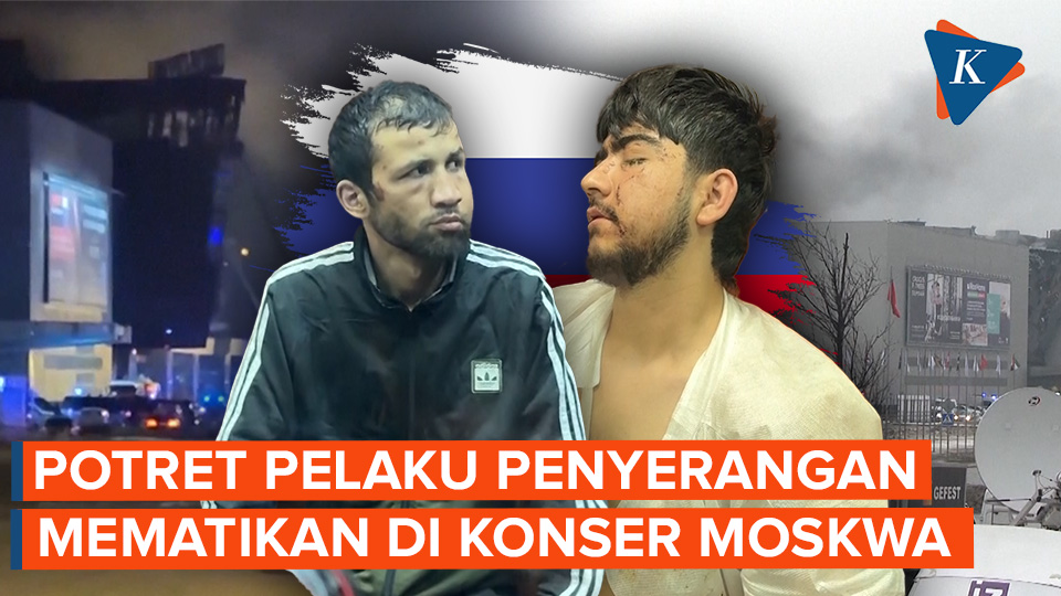 Tampang 2 Pelaku Penembakan di Konser Moskwa, Wajah Memar dan Bengkak | #ISIS #Rusia