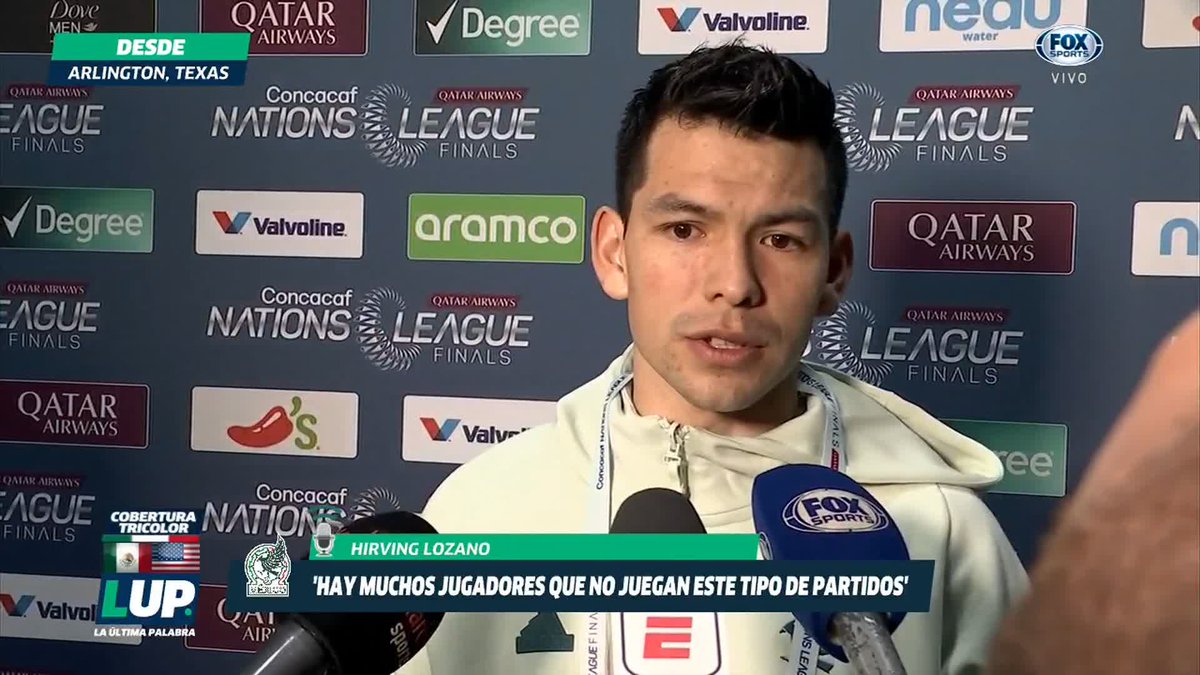 🇲🇽 'ESTADOS UNIDOS HA CRECIDO MUCHO Y LAMENTABLEMENTE MÉXICO NO ESTÁ EN ESTOS MOMENTOS: ES UN BACHE DE MUCHAS COSAS' Chucky Lozano se disculpó con los aficionados tras caer en la final de Nations League 🚨 ❌ "EL PLANTEAMIENTO NO FUE EL CORRECTO" #LUP