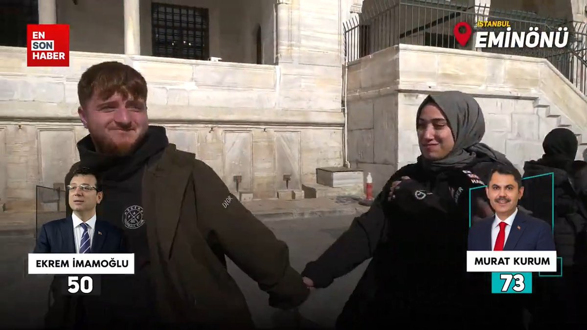 Eminönü anket: Murat Kurum mu? Ekrem İmamoğlu mu?