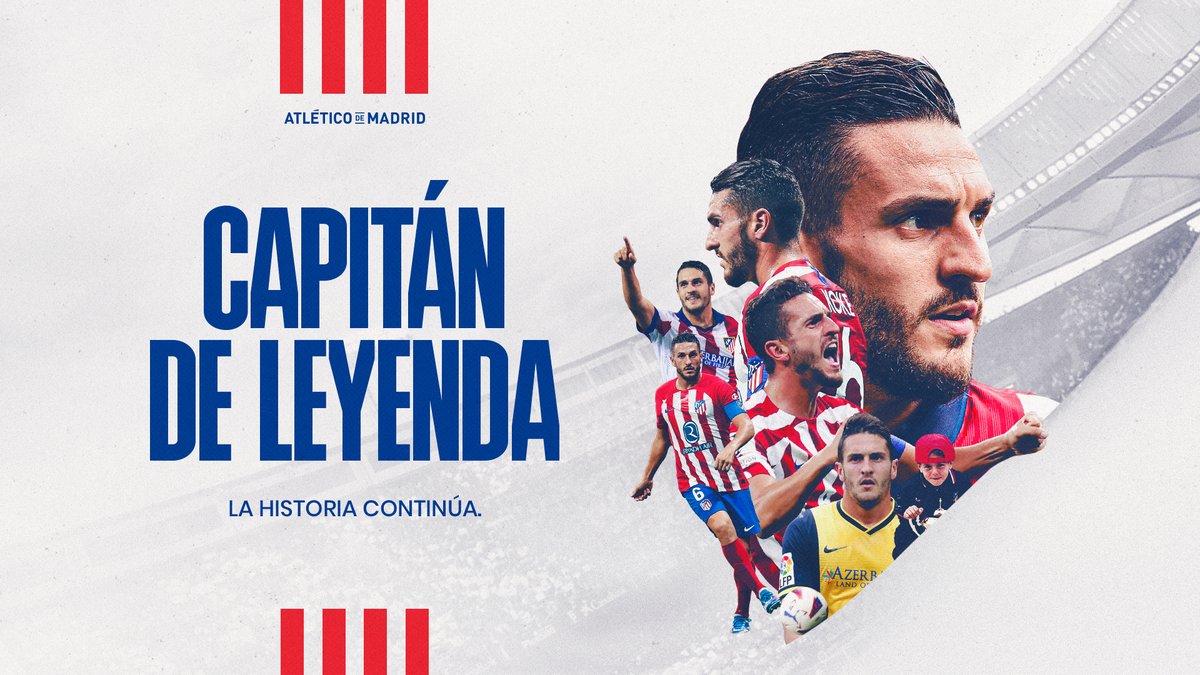 Koke, historia del Atlético de Madrid.