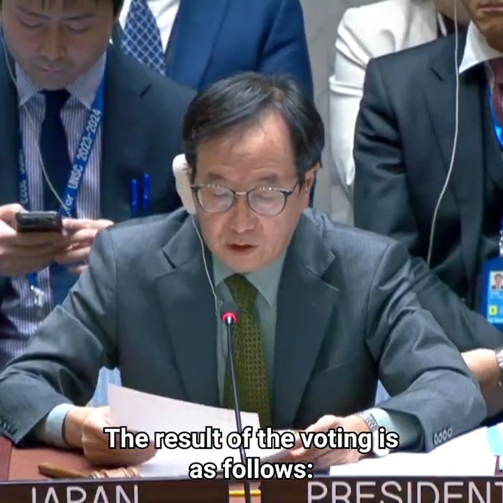 UN Security Council adopts resolution demanding: - an immediate ceasefire in Gaza for the month of Ramadan leading to a lasting sustainable ceasefire - the immediate and unconditional release of all hostages Read more ⤵️
