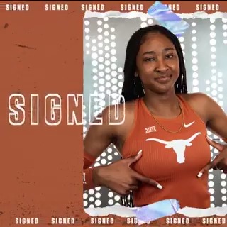 Welcome to Texas, Ramiah Elliott 🤘 #FloKnows x #HookEm