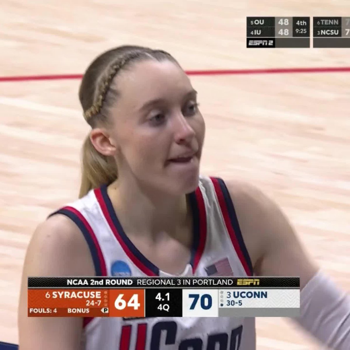 Paige Buckets last 2 games 🔥 32 PTS, 11 REB, 6 AST, 4 STL (56% FG) 28 PTS, 11 REB, 7 AST, 3 STL (58% FG)