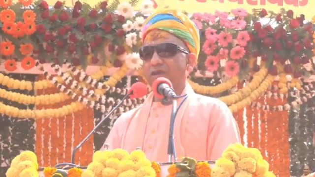 सनातन धर्म शोक और संताप में नहीं, उत्साह और उमंग में विश्वास करता है...
