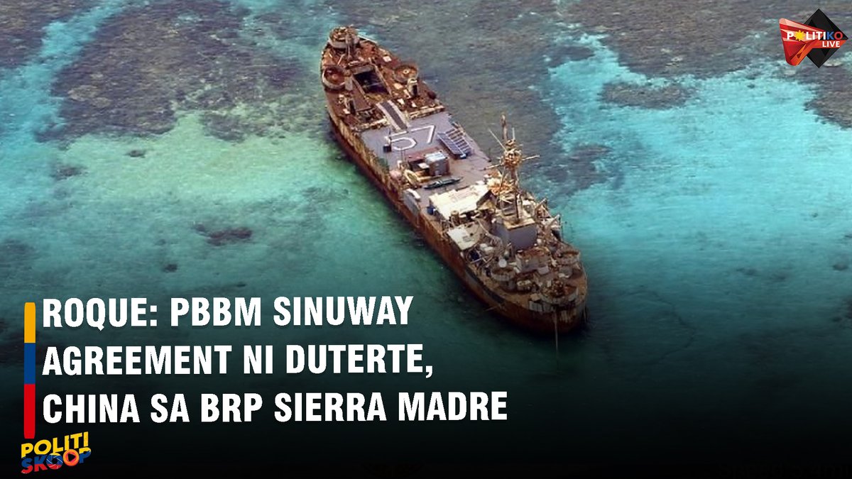 Ayon kay Atty. Harry Roque, kaya binobomba ng water cannon ang mga vessel ng Pilipinas ay dahil hindi sumusunod ang bansa sa 'gentleman's agreement' ex-Pres. Rodrigo Duterte sa China tungkol sa BRP Sierra Madre.