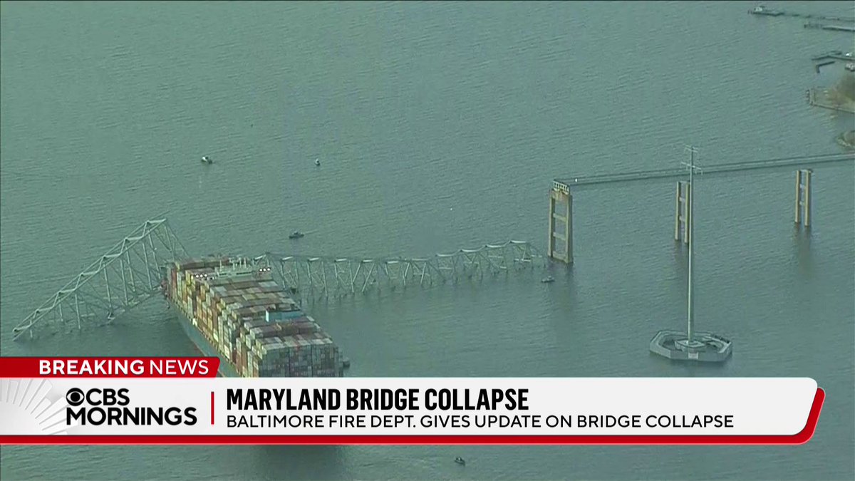 The collapse of Baltimore’s Francis Scott Key Bridge is a “multi-agency, multi-jurisdiction, multi-casualty incident,” Kevin Cartwright, Baltimore Fire’s chief public information officer, tells CBS Mornings. He shares the latest on the incident.