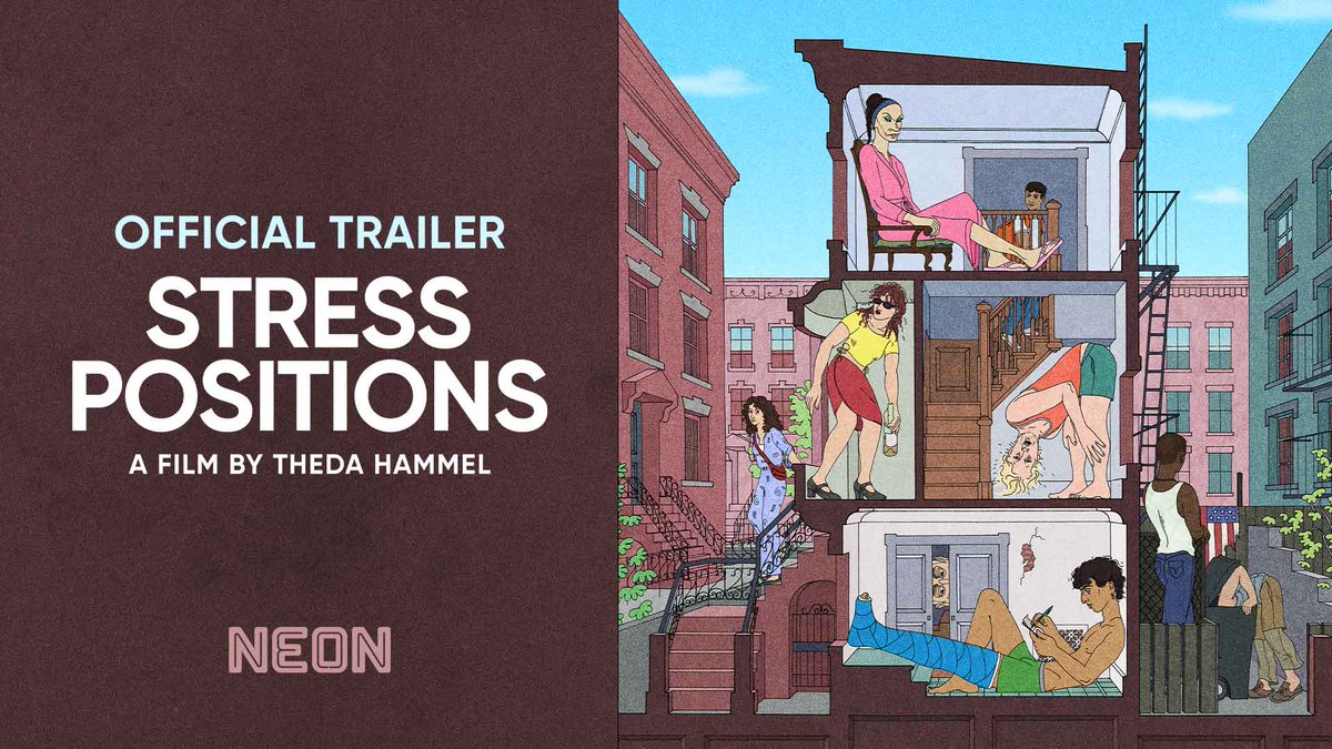 STRESS POSITIONS "is part of queer cinema's new vanguard." Opens in NYC on April 19th and everywhere April 26th. Early access screening at IFC Center on 4/15 with an in-person Q&A with director Theda Hammel and John Early. Get tickets now: