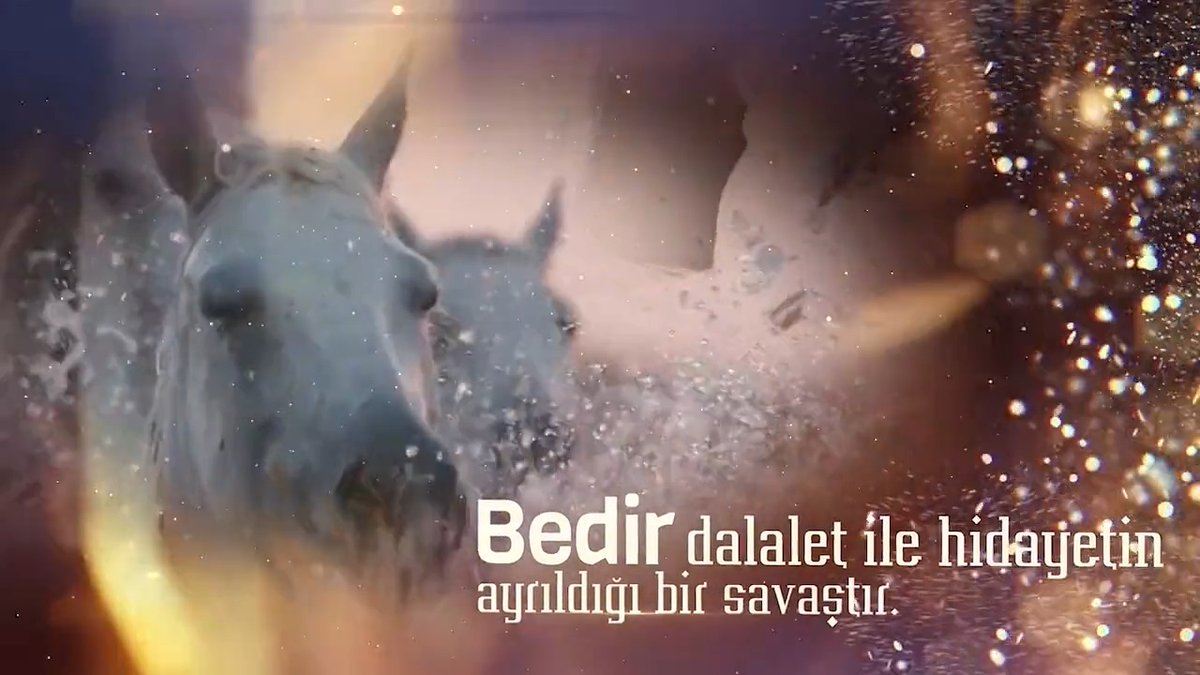 Allah'ım bizi Bedir Ashabının izinden gidenlerden eyle. #BedirGecesi