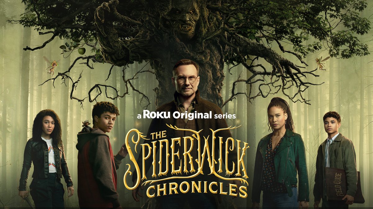 Look closer… The official trailer is here. Based on the best-selling novels, Roku Original series #TheSpiderwickChronicles premieres April 19. Only on @therokuchannel.