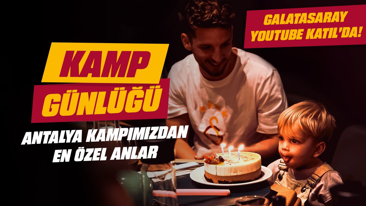 📺 Aslanlarımızın, Antalya kampından en özel anlar Galatasaray YouTube KATIL'da! 📲 Sen de hemen KATIL, en özel içerikleri ve hiçbir yerde görmediğin özel anları izle! ✅ ▶️