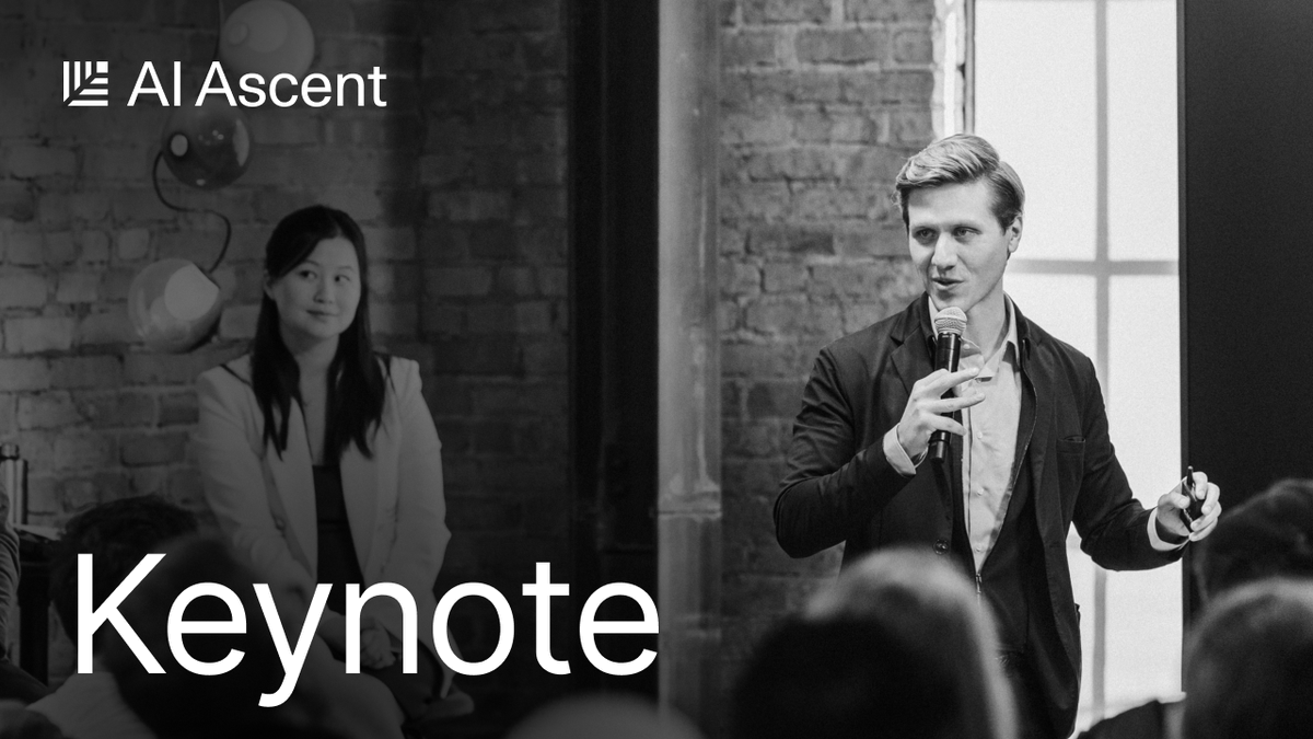 Last week we hosted our 2nd @Sequoia AI Ascent. We’re sharing some of the day’s most memorable talks. Hear thoughts from @mistralAI’s Arthur Mensch, Paul Jankura’s Daniela Amodei, AI Fund’s Andrew Ng, founding member of OpenAI Andrej Karpathy, and more to come.