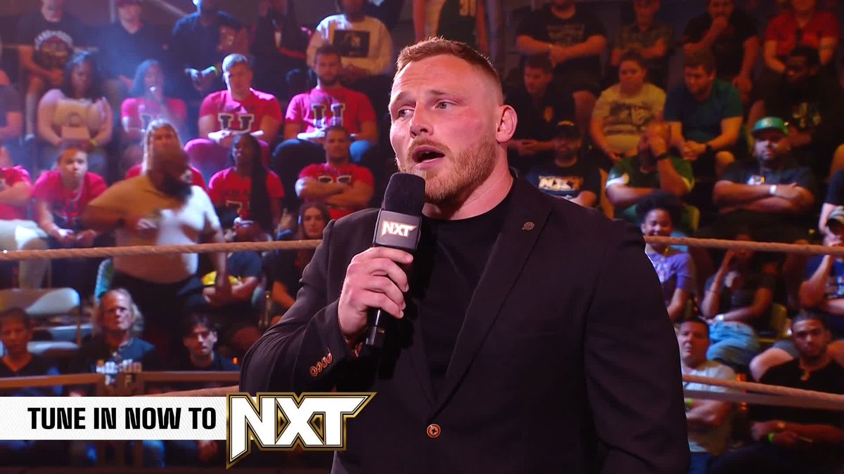 😔😔😔 @RidgeWWE has announced he is stepping away from in-ring competition indefinitely. #WWENXT