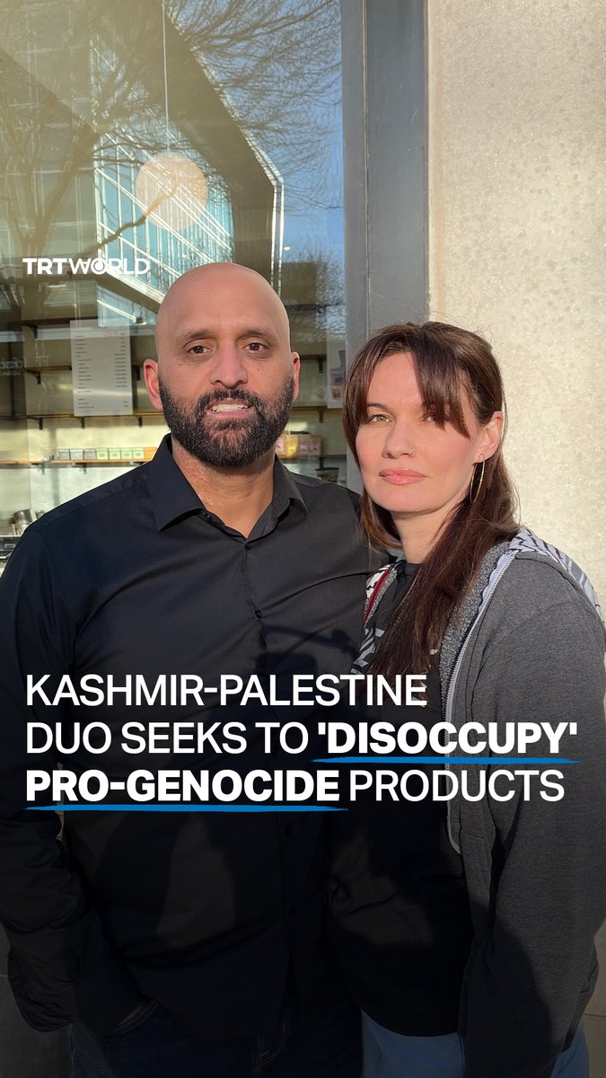 Meet Nadia and Shehzad, a Palestine and Kashmir-origin couple who has launched a website named “DisOccupied” (Disoccupied) to list all the brands indirectly supporting the Israeli military and the colonisation of Palestine. In an interview with TRT World, the husband-wife duo shares the core purpose of their initiative