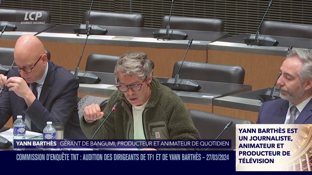 "Quotidien c'est zéro dérapage, zéro procédure de sanction, zéro amende, zéro mise en demeure de l'Arcom, zéro mise en garde et aucune procédure en diffamation", affirme Yann Barthès. #DirectAN #TNT #Quotidien