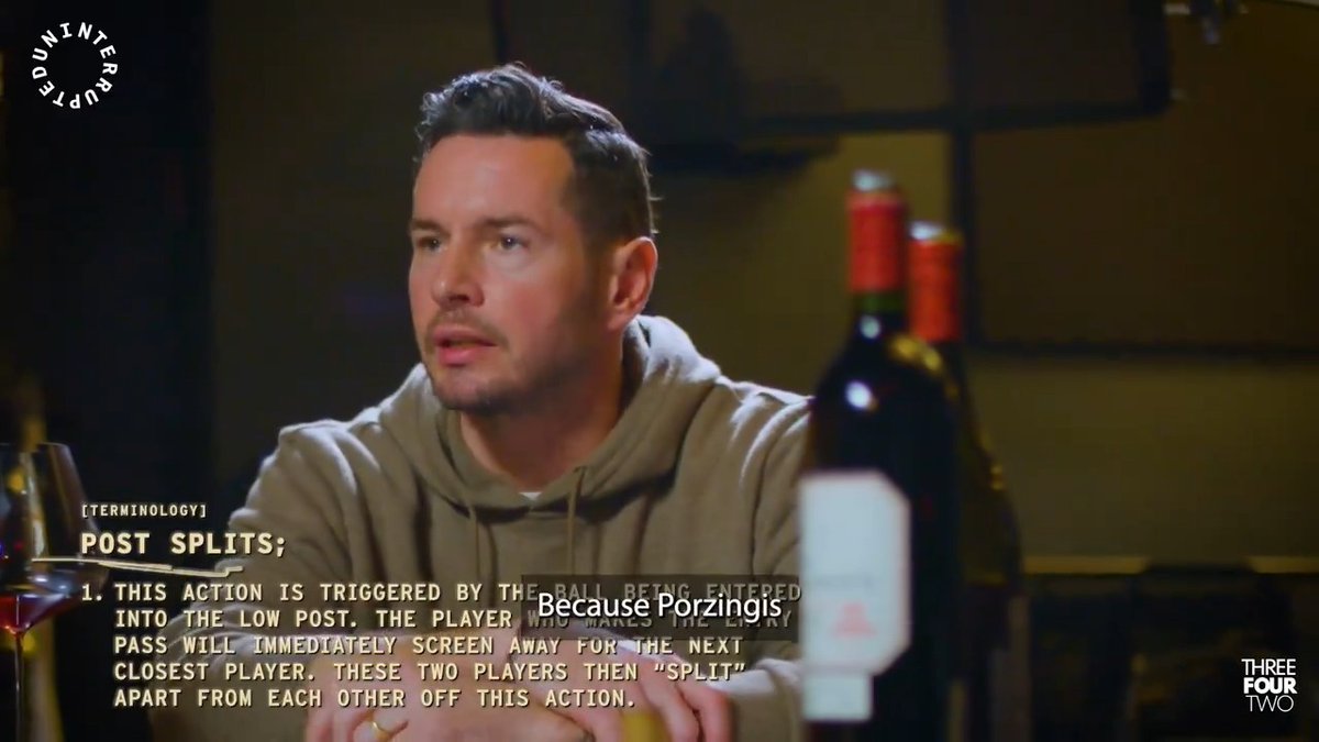 .LeBron James and JJ Redick discuss one of the hardest actions to guard: the Warriors post splits. Watch Episode 2: