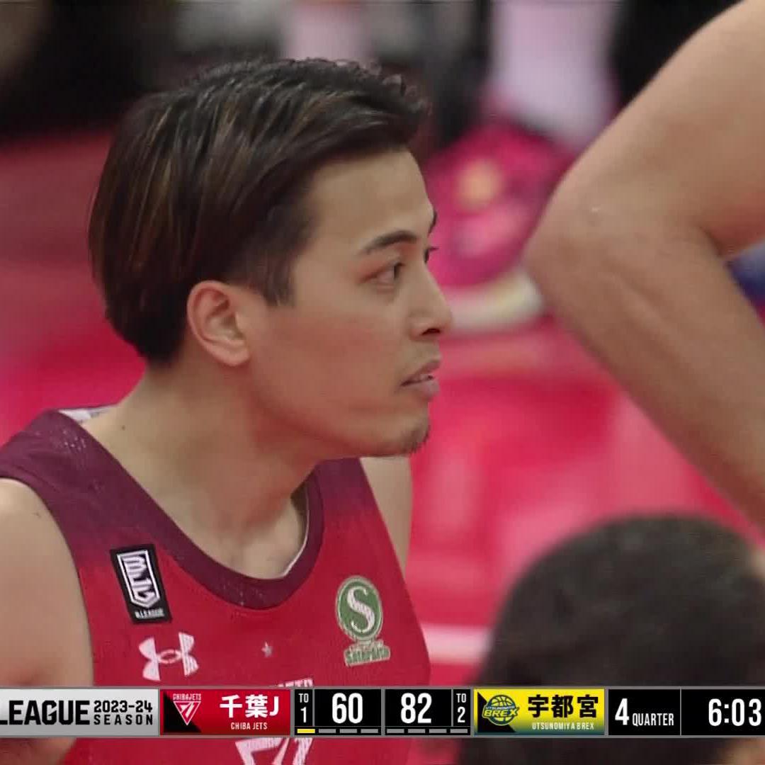なぜ入る...!?🤯 Yuki Togashi 富樫勇樹 千葉ジェッツふなばし 🛫PAINT IT JETS✨ #Bリーグ