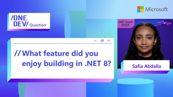 We don't like to pick favorites buuuuuut: We asked Safia Abdalla, aka Safia, what feature of .NET 8 she really enjoyed working on. More Antiforgery middleware info: #dotNETConf #OneDevQuestion #dotNET