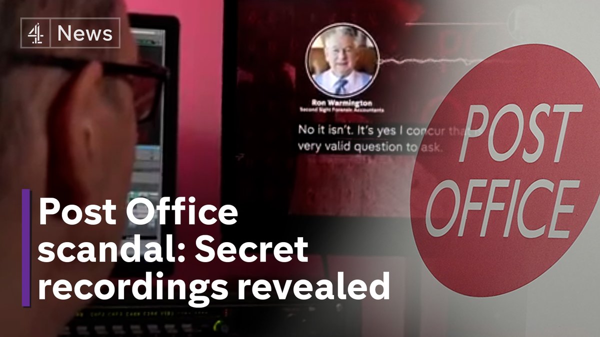 Covert recordings obtained by C4News prove Post Office covered up scandal for years