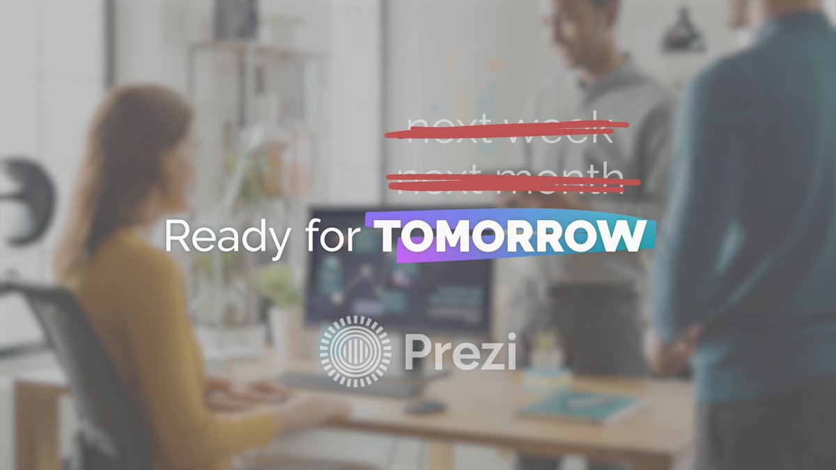 “There’s always tomorrow” Until the presentation you have is due…tomorrow. That’s where Prezi AI comes in. Make your BEST presentation in a matter of minutes. Try Prezi AI: #prezilaunch #prezifeature #preziAI
