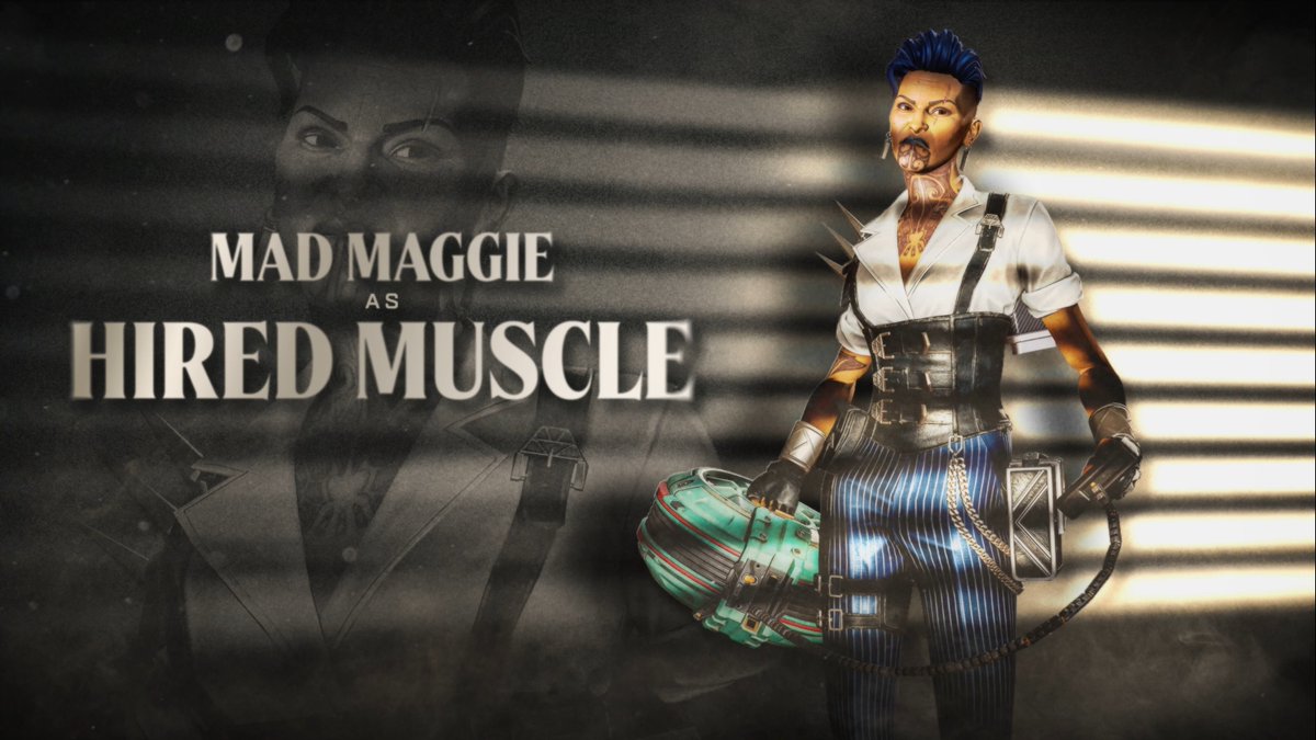 She's a lean, mean, fighting machine 💪 Mad Maggie stars as the Hired Muscle in the Shadow Society Event.