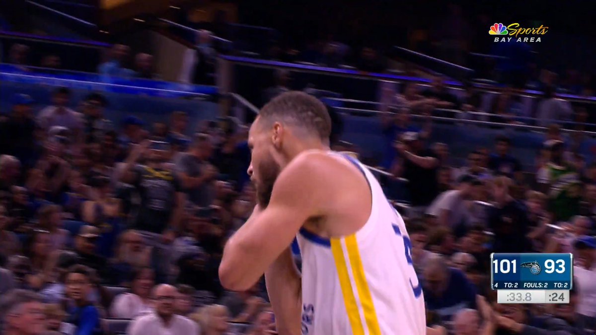 His name is Stephen Curry 📺 NBC Sports Bay Area & CA