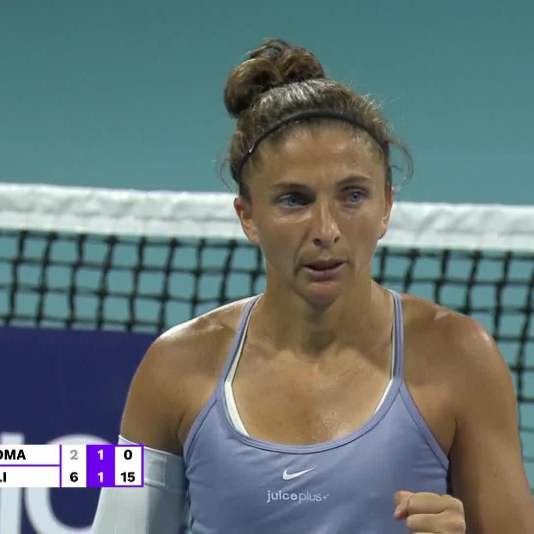 The Great Wall of Italy 🇮🇹 Sara Errani & Jasmine Paolini | #MiamiOpen