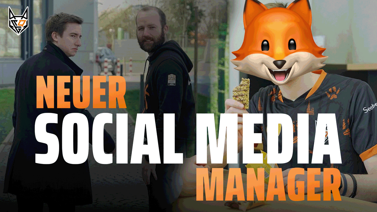 Nicht Bier, nicht Aaron - sondern der Retter in der Not. 😎 Willkommen fado. als unser neuer Social Media Manager in der #Foxfamily🧡 #TOGether