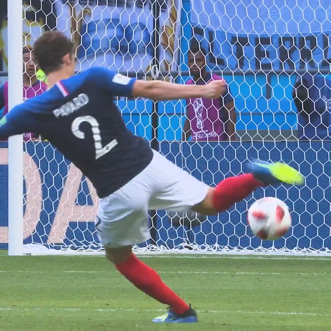 Put it in the Louvre. 💫🖼️ @EquipeDeFrance | #FIFAWorldCup