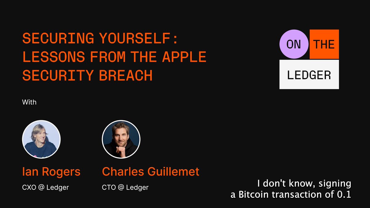Our CTO Charles Guillemet explains why it's vital to use a trusted display when you're interacting with the blockchain👇 Listen to the full episode at: