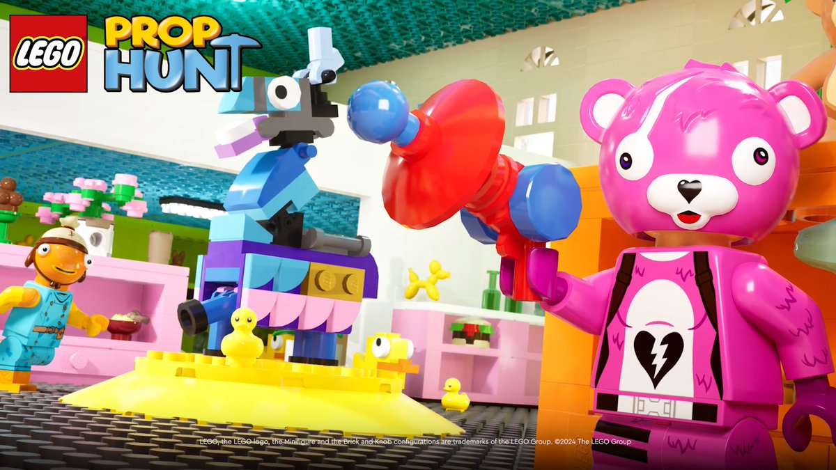 Live out your dream of becoming a LEGO duck Hide out or just hang out in LEGO Prop Hunt from @LEGO_group 🏝️: 0457-7692-2552