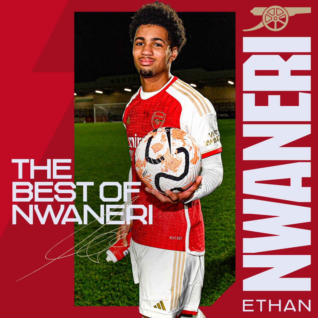 Always a threat. Nwaneri’s best bits in an Arsenal shirt 👇