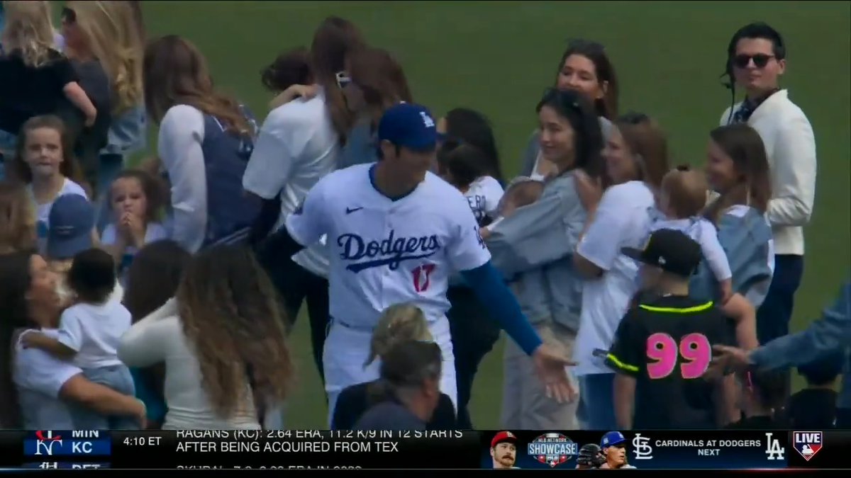 The Los Angeles Dodgers big three are announced ๐ฅ๐ฅ #MLBNShowcase | #OpeningDay