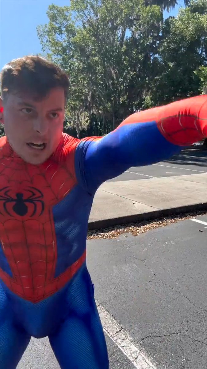 If Spider-Man was afraid of spiders 🕷️