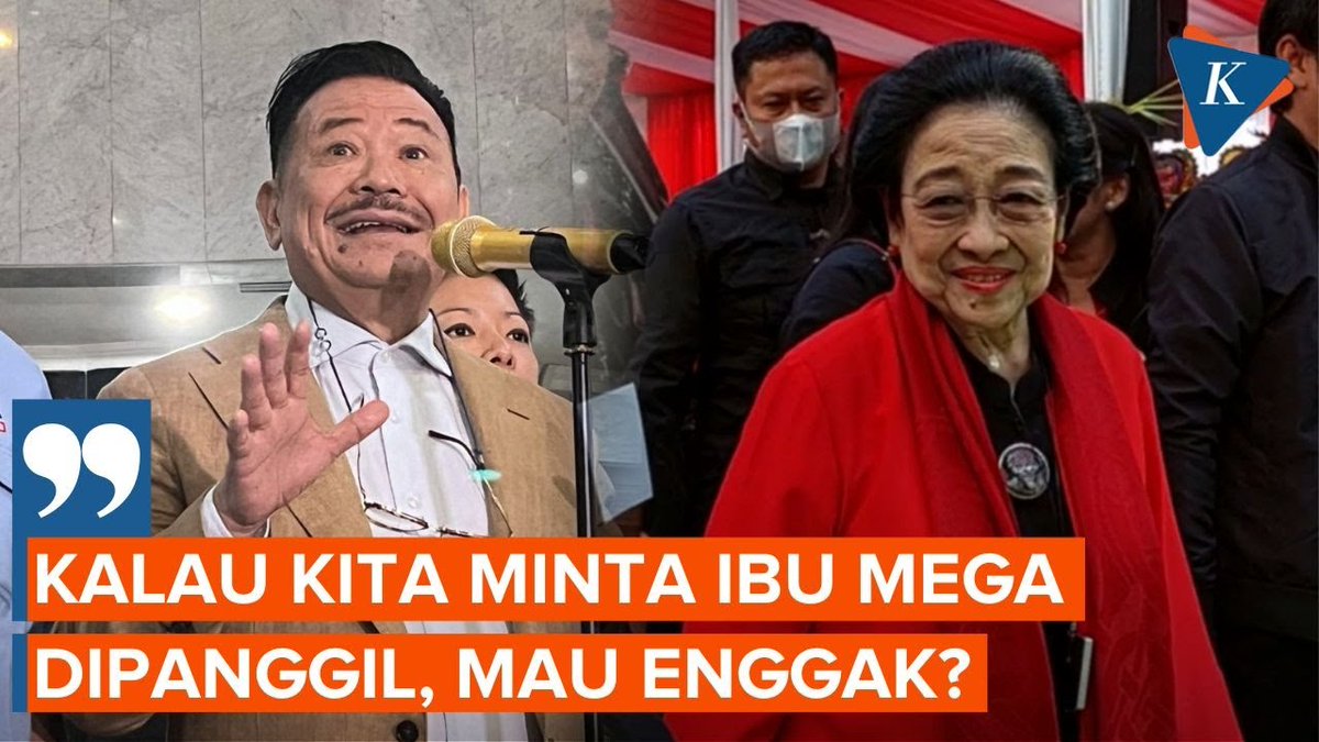 "Kalau kami minta Ibu Megawati dipanggil, kan enggak habis-habis. Kalau mereka butuh menteri, kami juga meminta Bu Megawati dipanggil, mau enggak?" ucap Otto Hasibuan. | #Megawati #AniesMuhaimin #OttoHasibuan