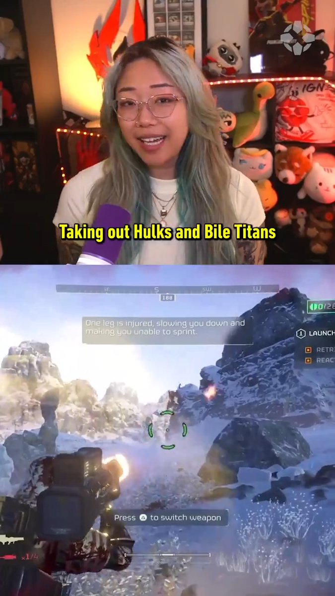The Quasar Cannon is currently the best weapon to take out large enemies in Helldivers 2.