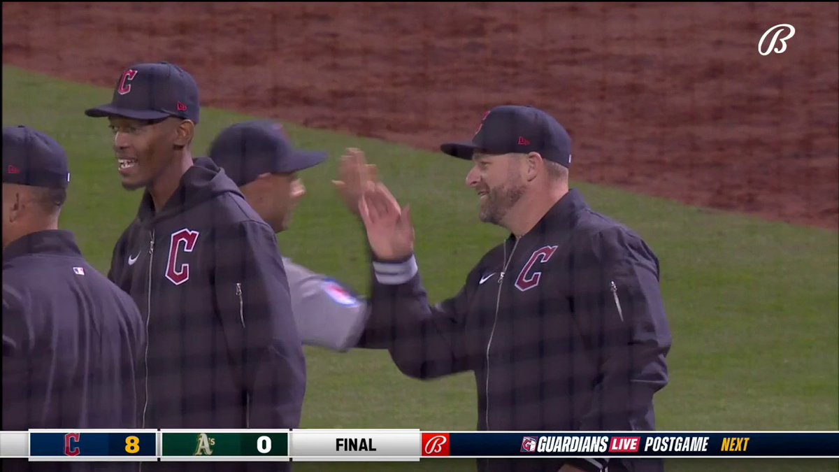 BOOK IT 📚 Stephen Vogt's first win as an MLB manager ✅ Shane Bieber masterpiece with 11 strikeouts ✅ Cleveland Guardians shutout victory ✅ Can't draw it up much better on #OpeningDay! #ForTheLand