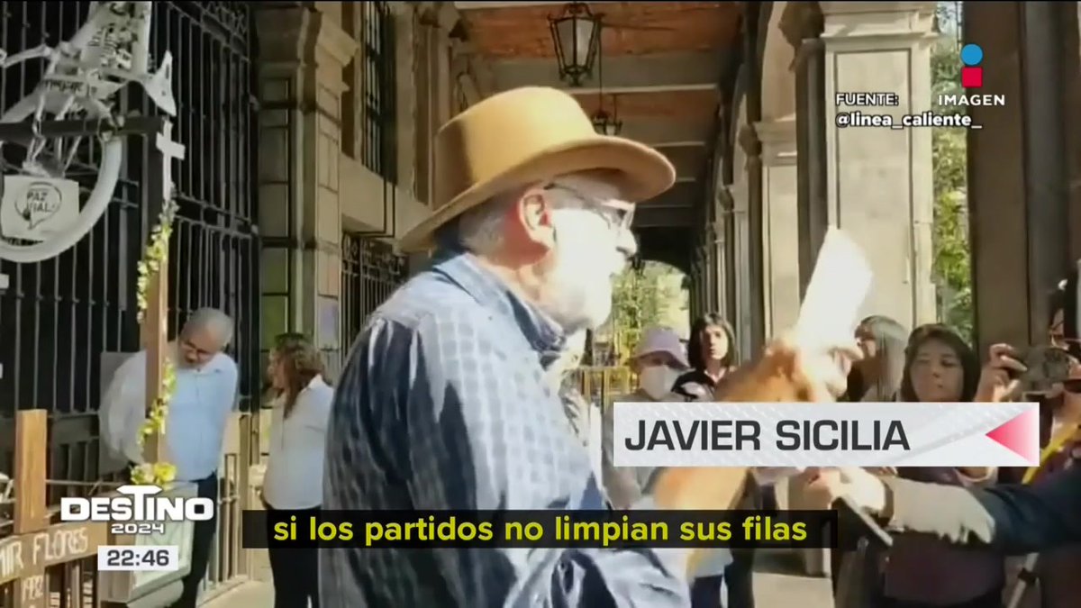 “¿Cuándo vayan a las urnas por qué cártel van a votar?”, el poeta y activista Javier Sicilia, hizo un llamado a no votar en las elecciones del 2 de junio. Aseguró que prácticamente en todos los estados habrá participación del crimen organizado: