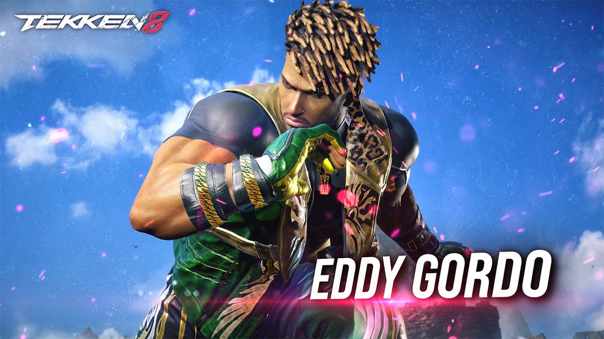 Think you got the moves? Let's dance. Eddy Gordo the Indomitable Flash is ready to do some legwork in #TEKKEN8 on April 5! Available in early access on April 2 01:00 CEST | 16:00 PDT (Apr. 1) for Playable Character Year 1 Pass holders.