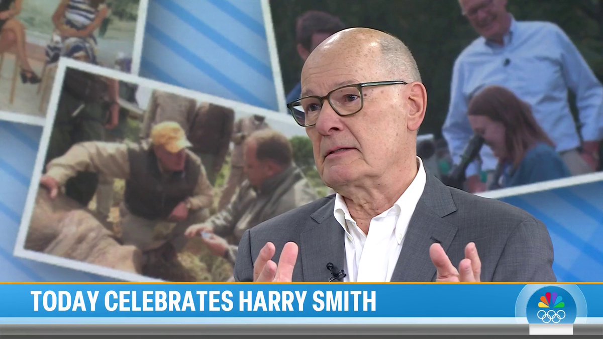 This morning, our TODAY family is celebrating Harry Smith as he moves on from NBC News. ❤️