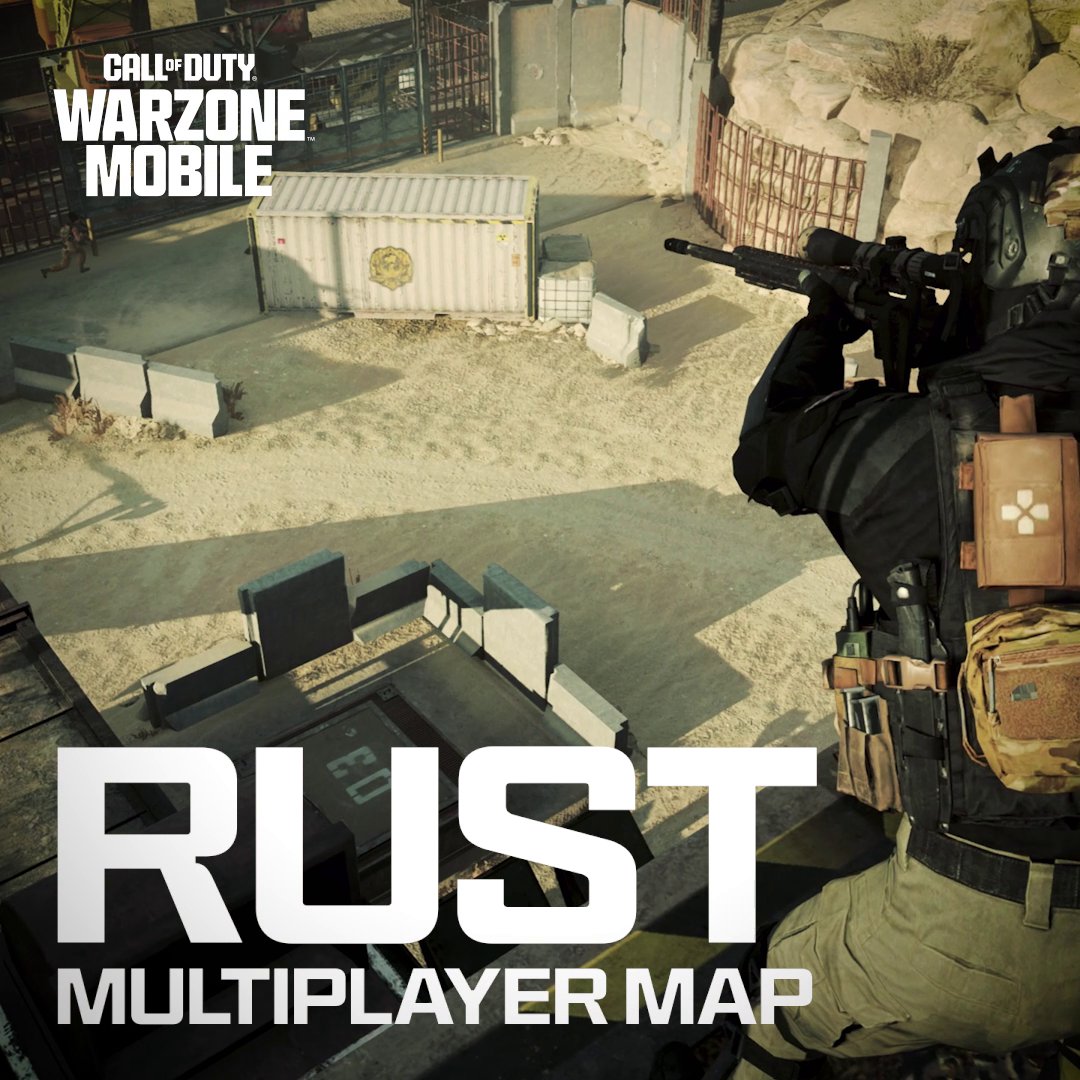 Welcome to the chaos of Rust 💪 Fight your way to the top or get in the mix down below. Rust is ready for action In the New Season of Call of Duty #WarzoneMobile.