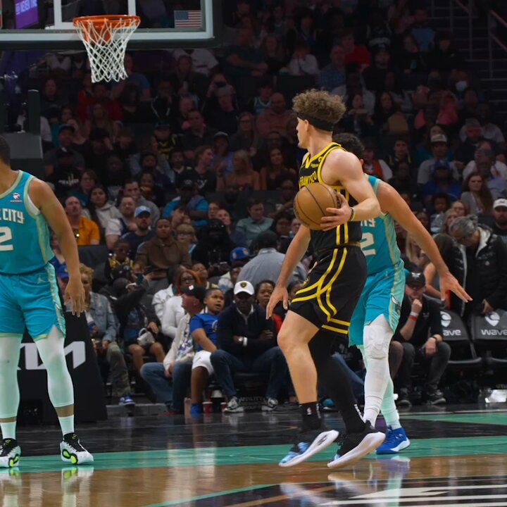 Straight DOT. (via Golden State Warriors)