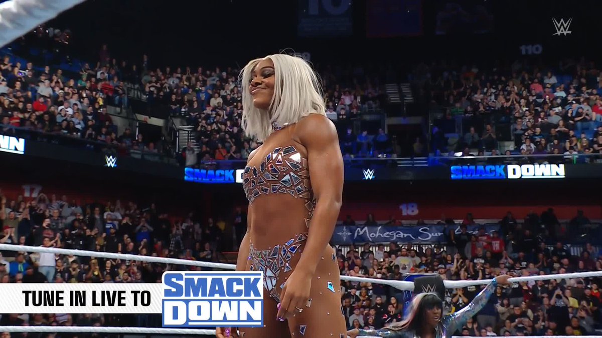 DAMAGE CONTROLLED. 😤 Jade Cargill 🤝 Bianca Belair 🤝 Trinity Not what you were expecting, was it #DamageCTRL? #SmackDown