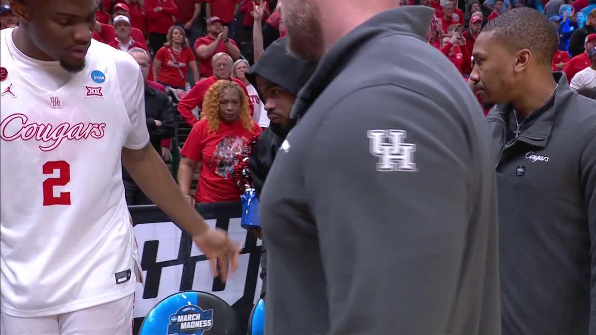 "Thank God for Jeremy Roach. Today, but also the last 4 years he's been here." Jon Scheyer shows appreciation for his Duke Men’s Basketball captain. #MarchMadness
