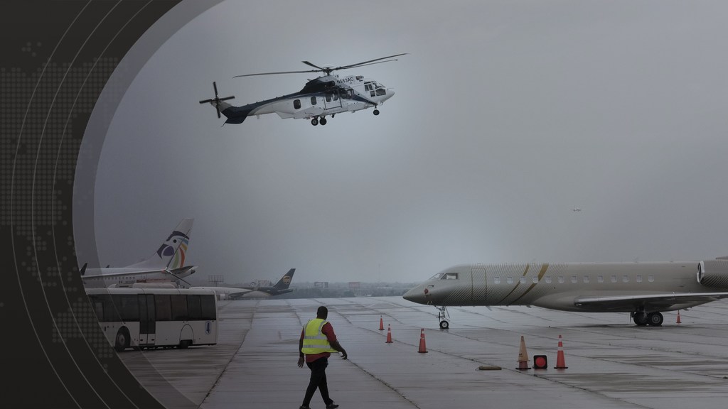 Plus de 130 Canadiens ont réussi à monter à bord d'un hélicoptère nolisé par Ottawa pour fuir Haïti cette semaine. Mais tous n'ont pas eu cette chance. Le reportage de Sarah Dery au #TJ22h