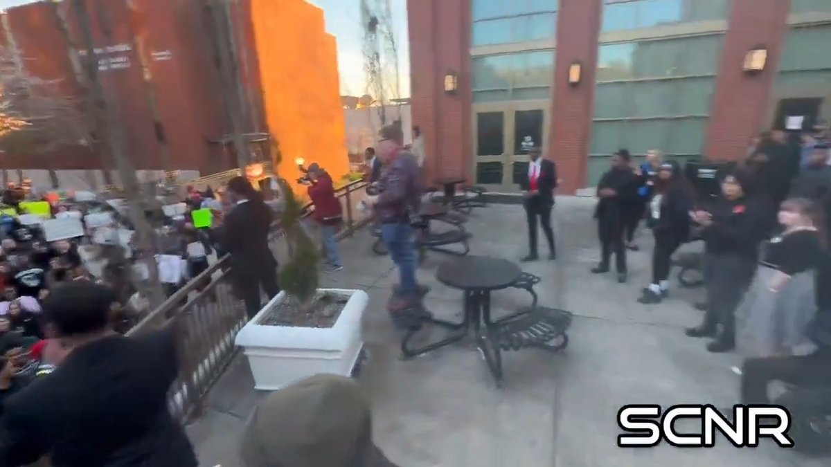 FREE SPEECH is a two-way street. Using speech to overwhelm other’s speech is also FREE SPEECH. Dozens of Western Kentucky University students protested against Turning Point USA & Kyle Rittenhouse's speech chanting “Kyle is a killer!” FACT: Kyle is a killer FACT: the courts said he was not guilty of murder. FACT: this is free speech both ways