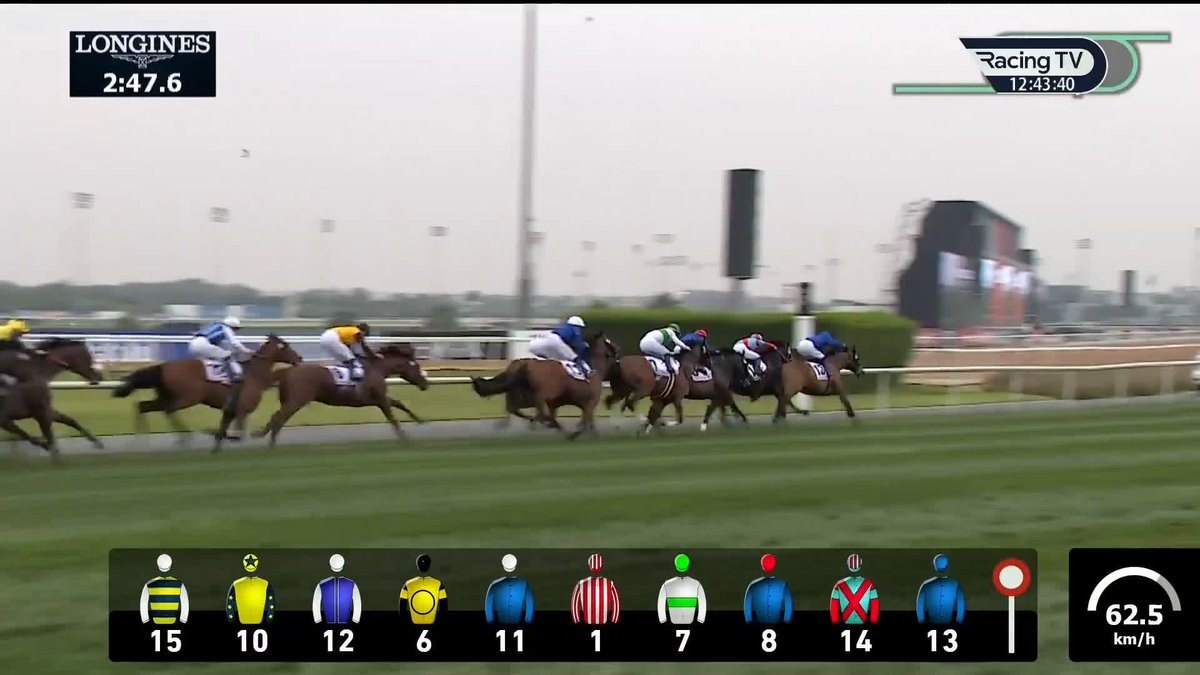 🇮🇪 Ryan Moore delivers TOWER OF LONDON with a thundering run to win the Dubai Gold Cup easily. 👑 Aidan O'Brien is simply unstoppable.