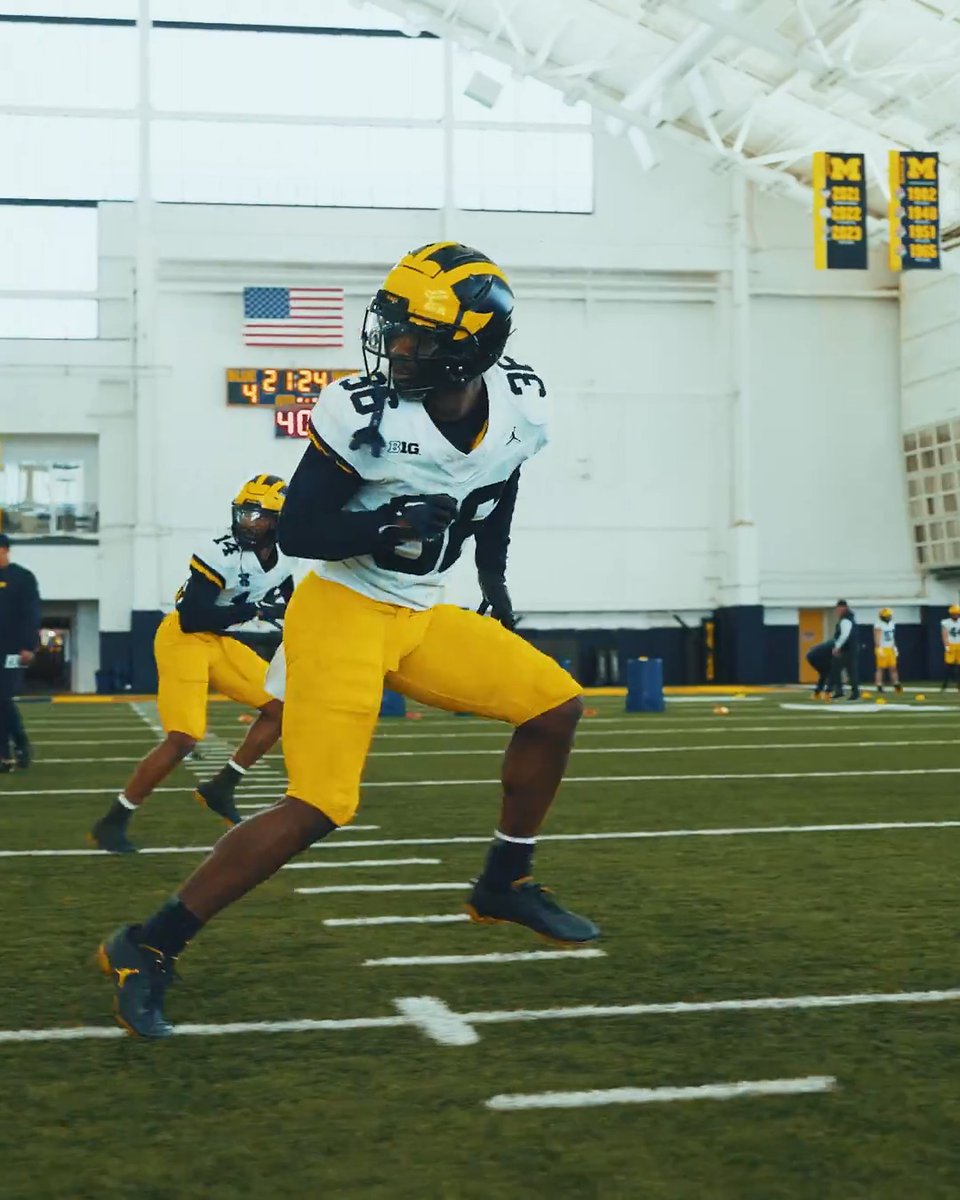 Working every single day to be better than we were the day before. #GoBlue